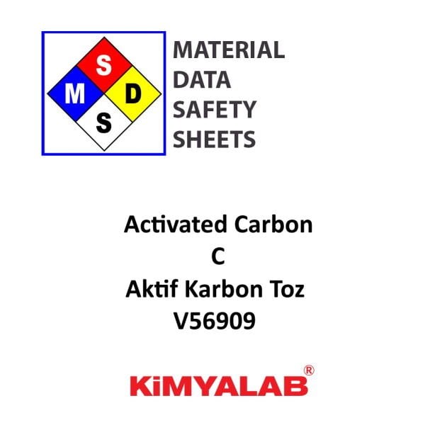 Kimyalab Aktif Karbon Toz MSDS Belgesi - Activated Carbon