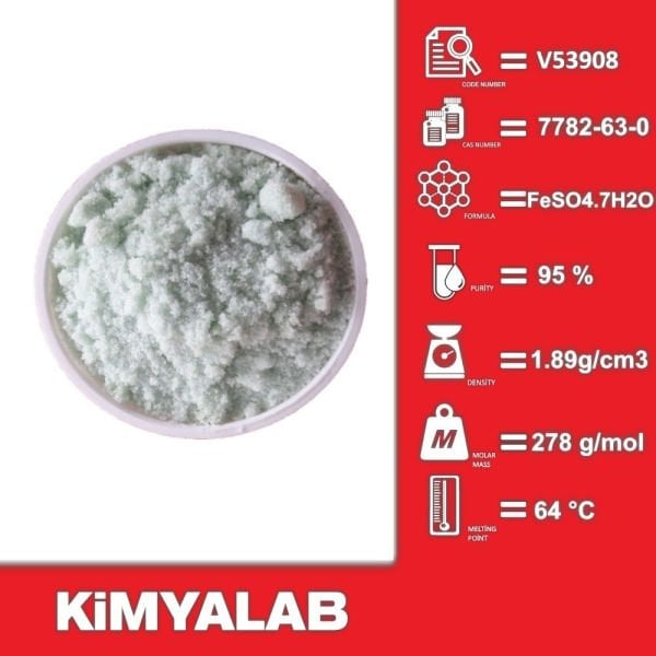 Kimyalab Demir II Sülfat Heptahidrat MSDS Belgesi - Iron Sulfate Heptahydrate