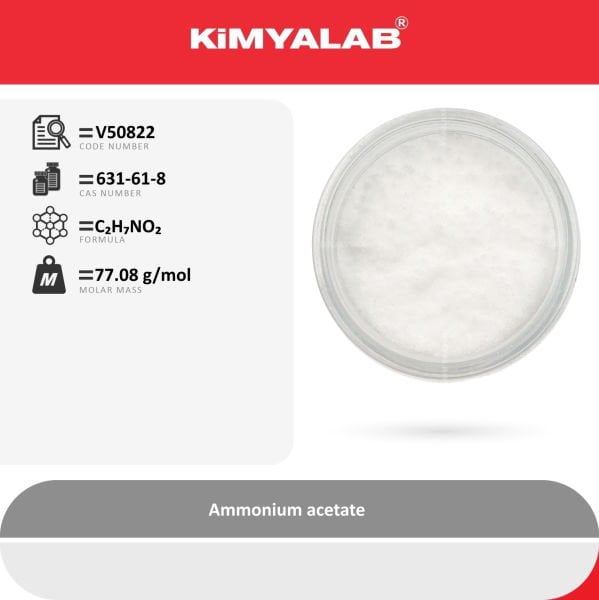 Kimyalab Amonyum Asetat 500g - Ammonium Acetate