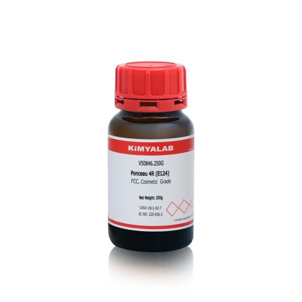 Kimyalab Kırmızı Toz Gıda Boyası E124 250gr - Ponceau 4R Dye Powder - Toz Renklendirici