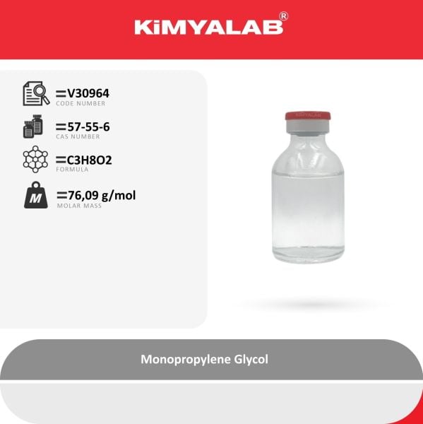 Kimyalab Monopropilen Glikol - 1 Litre - Propylene Glycol