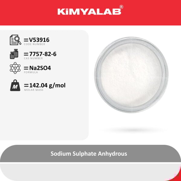 Kimyalab Sodyum Sülfat 500g - Sodium Sulphate Anhydrous