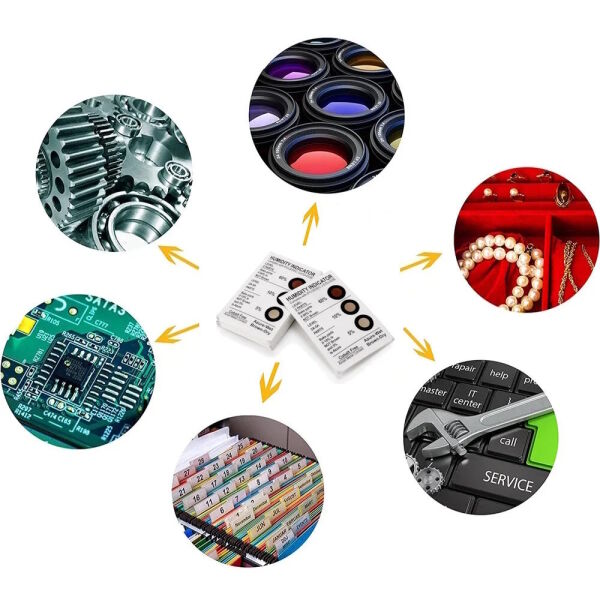 Nem İndikatör Kartı - 3 Noktalı Gösterge Kartları 250adet/Kutu - Standart