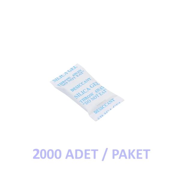 Silikajel Nem Alıcı 2g - Poşetli Küf Önleyici 2000adet/paket