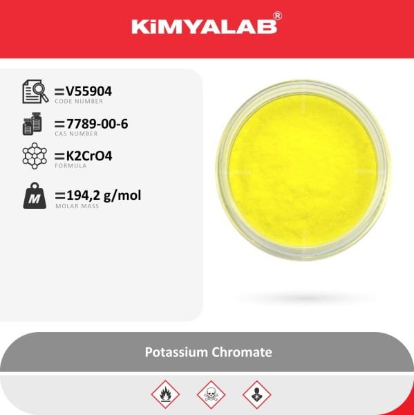 Kimyalab Potasyum Kromat 1 kg - Potassium Chromate Powder