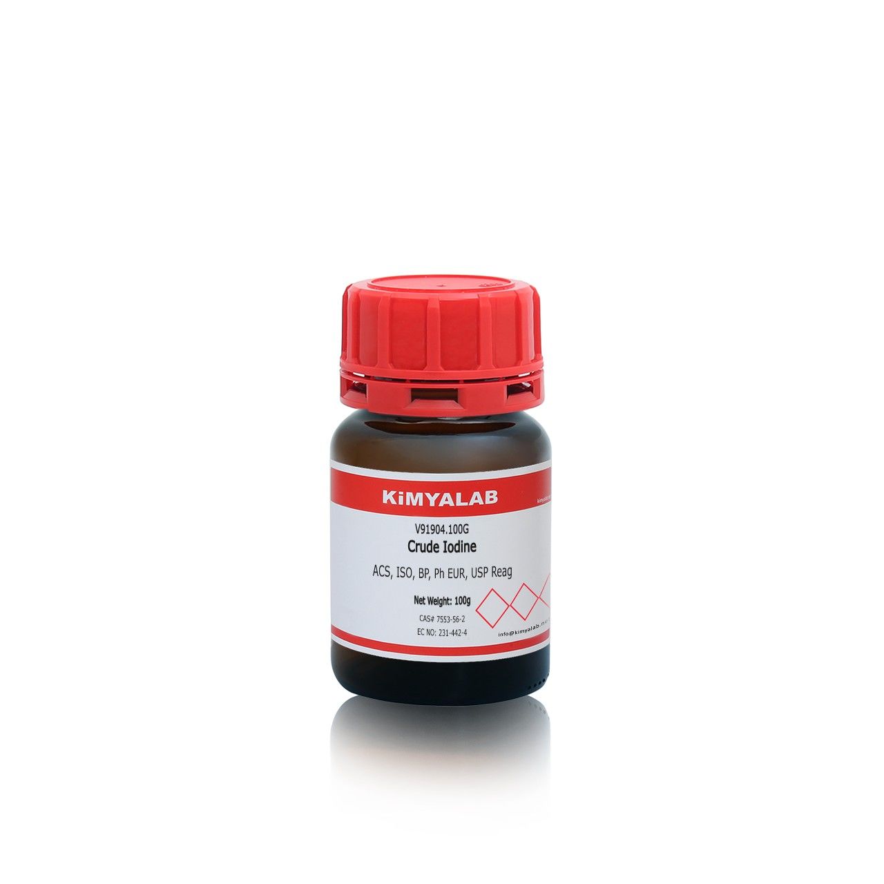 Kimyalab Saf İyot Boncuk 100g - Crude Iodine