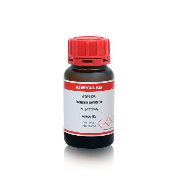 Kimyalab Potasyum Bromür 250g - Potassium Bromide IR - For Spectroscopy