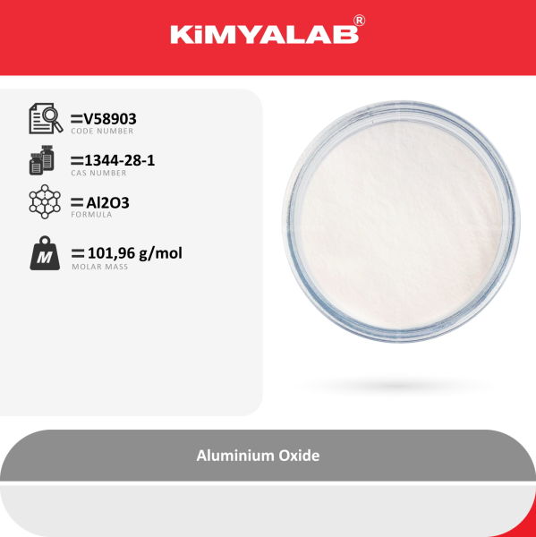 Kimyalab Alüminyum Oksit 1 Kg - Aluminium Oxide