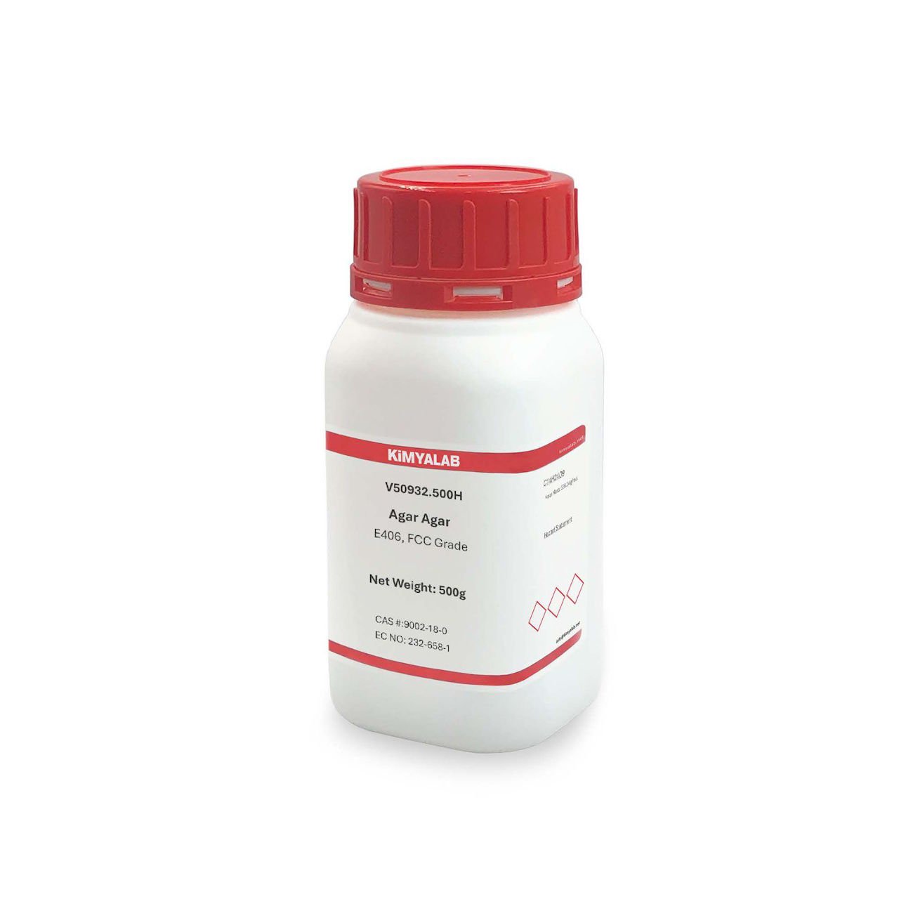 Agar Agar - 500g E406 - Toz Bitkisel Jelatin