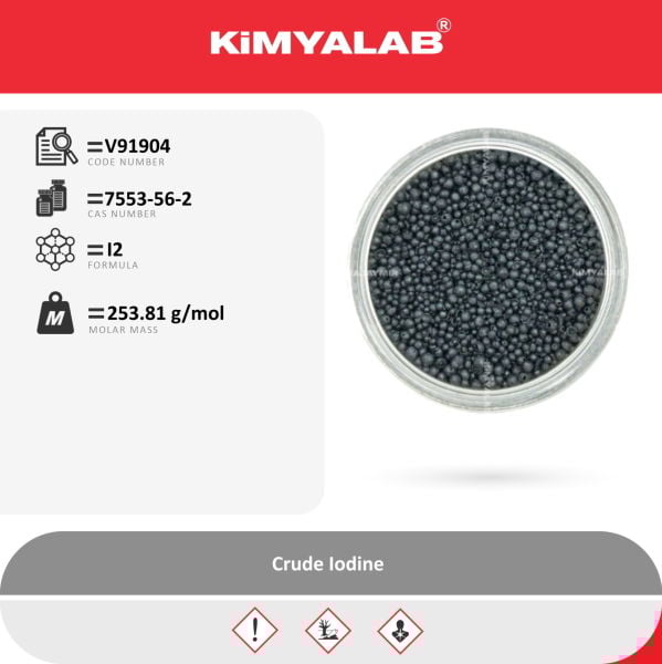 Kimyalab Saf İyot Boncuk 25g - Crude Iodine