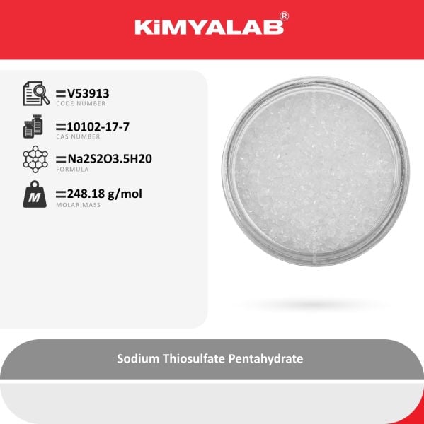 Kimyalab Sodyum Tiyosülfat 500g - Sodium Thiosulfate Pentahydrate