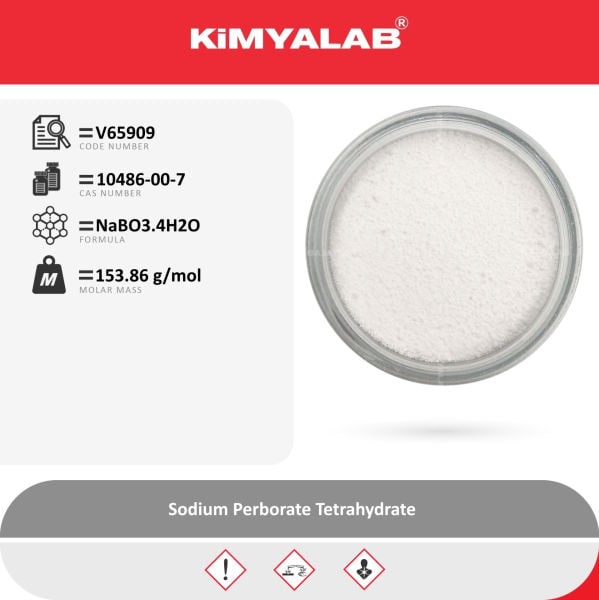 Kimyalab Sodyum Perborat Tetrahidrat 500g - Sodium Perborate Tetrahydrate