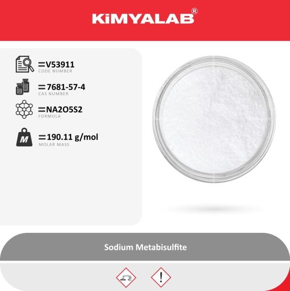 Kimyalab Sodyum Metabisülfit 1kg - Sodium Metabisulfite E223